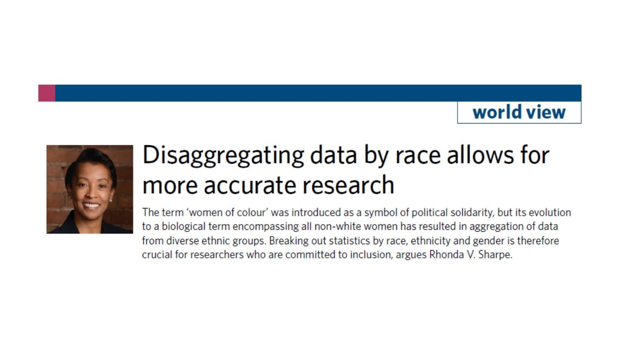 Disaggregated Data by Race | WISER